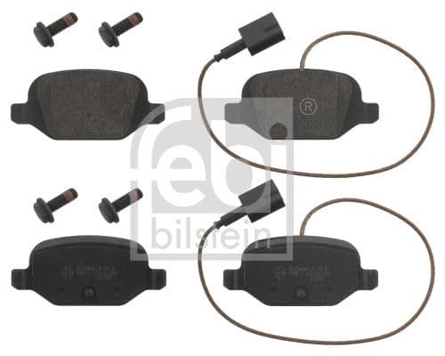 set placute frana,frana disc FEBI BILSTEIN 16856