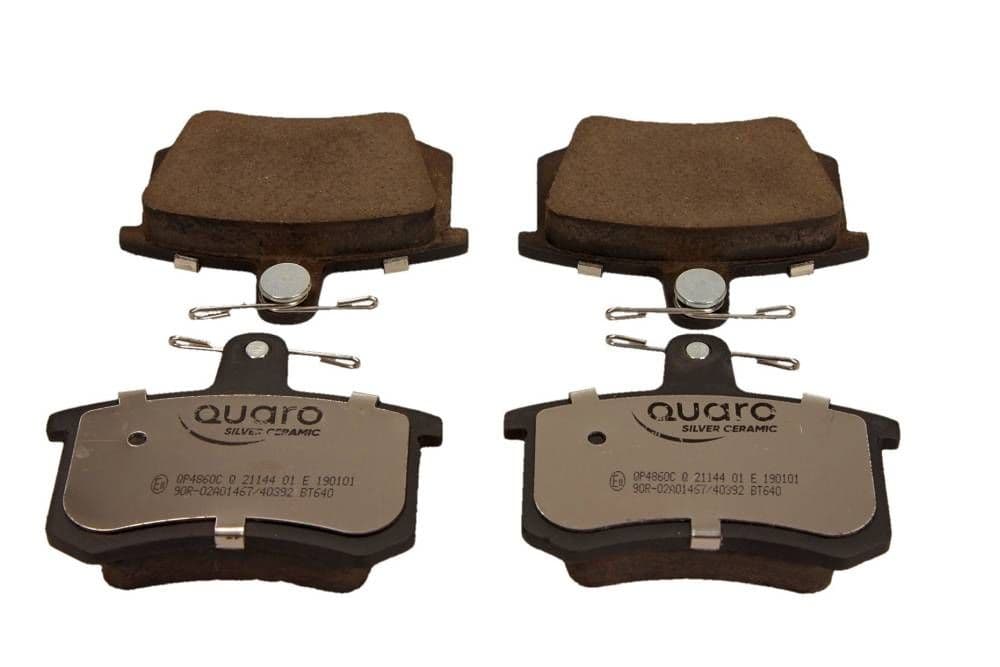 set placute frana,frana disc QUARO SILVER CERAMIC QP4860C