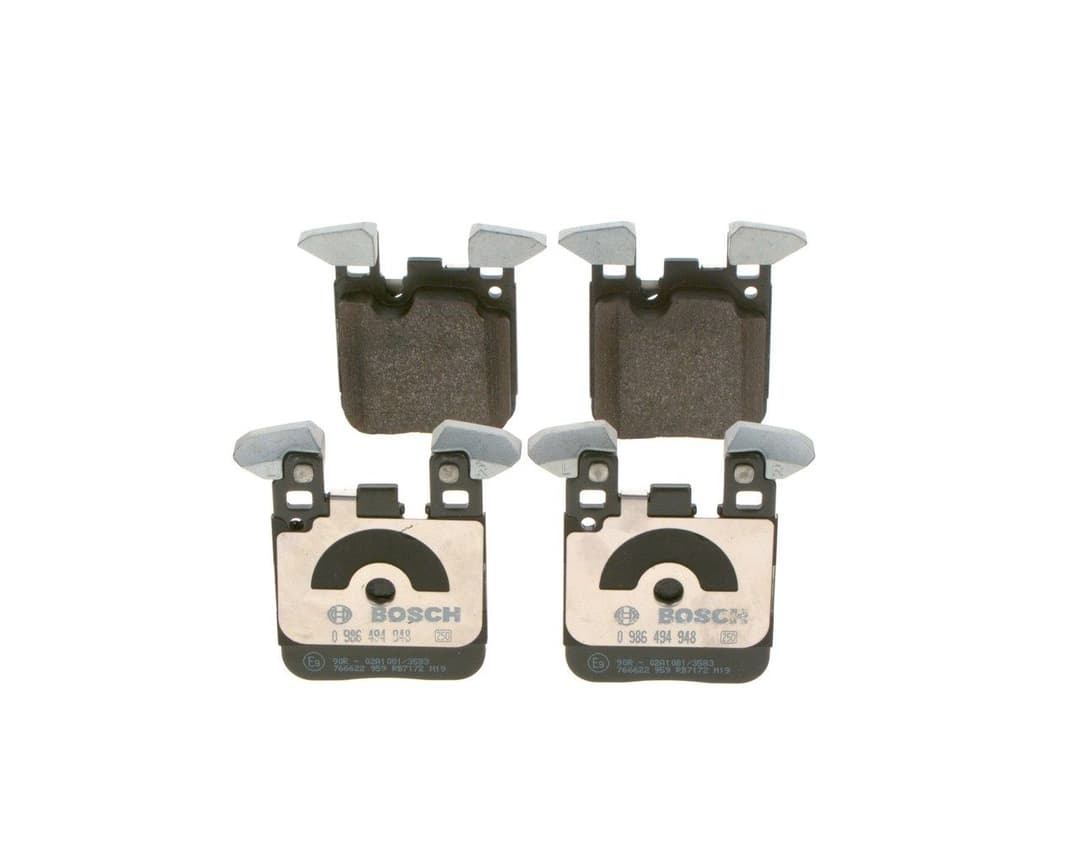set placute frana,frana disc BOSCH 0 986 494 948