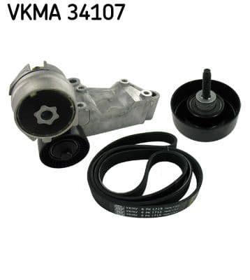 Set curea transmisie cu caneluri SKF VKMA 34107
