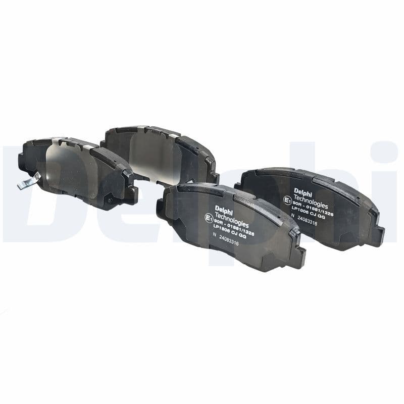 set placute frana,frana disc DELPHI LP1806