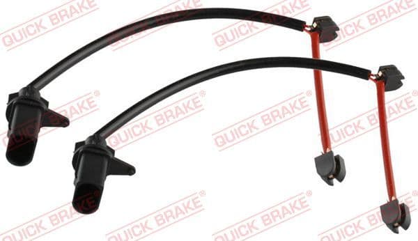 senzor de avertizare,uzura placute de frana QUICK BRAKE WS 0482 A