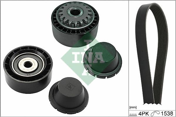 Set curea transmisie cu caneluri Schaeffler INA 529 0280 10