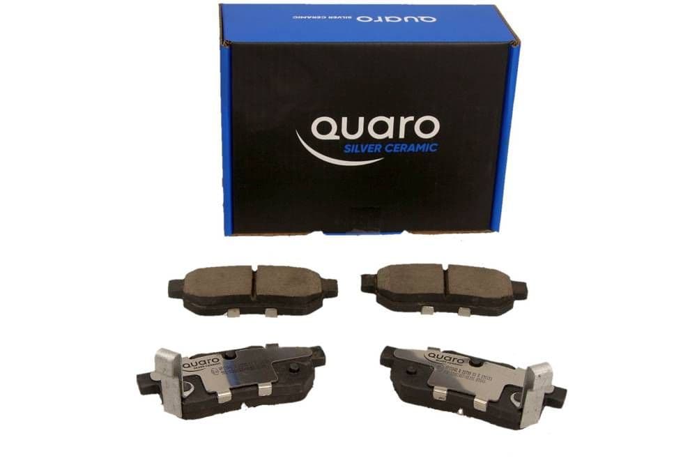 set placute frana,frana disc QUARO SILVER CERAMIC QP1584C