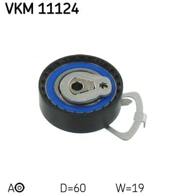 rola intinzator,curea distributie SKF VKM 11124