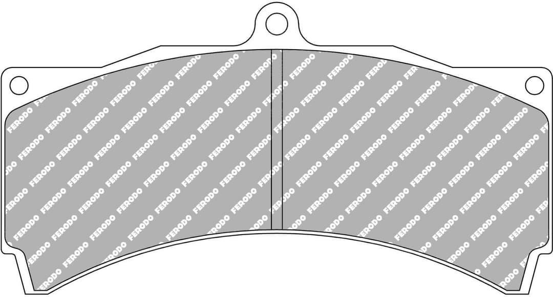 set placute frana,frana disc FERODO FRP3054Z