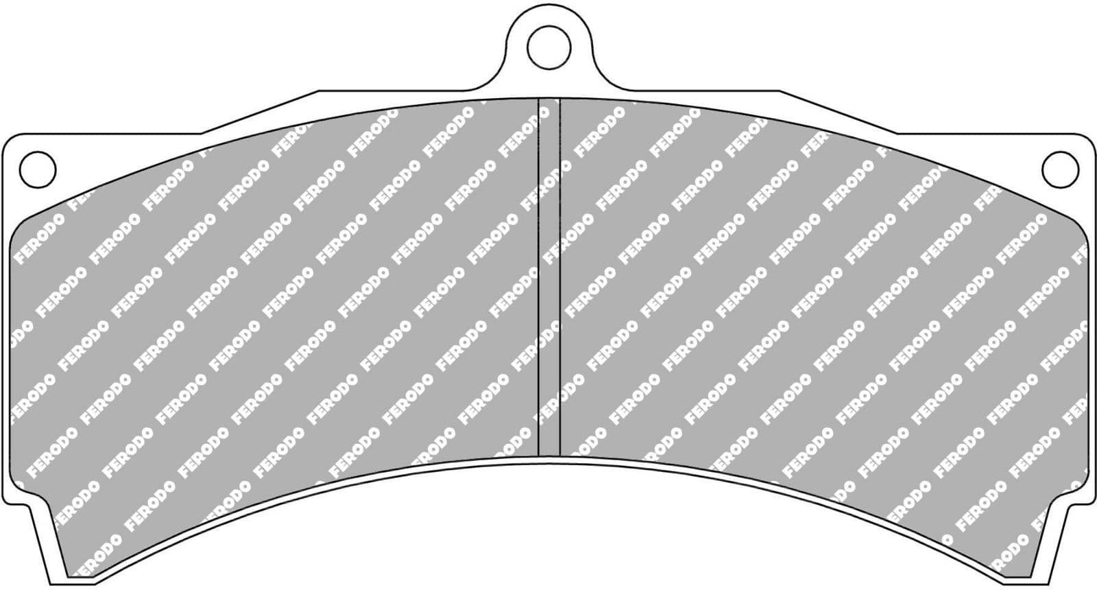 set placute frana,frana disc FERODO FRP3054Z
