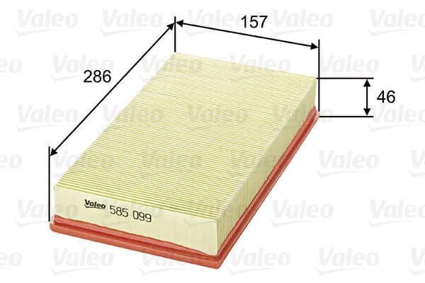 Filtru aer VALEO 585099