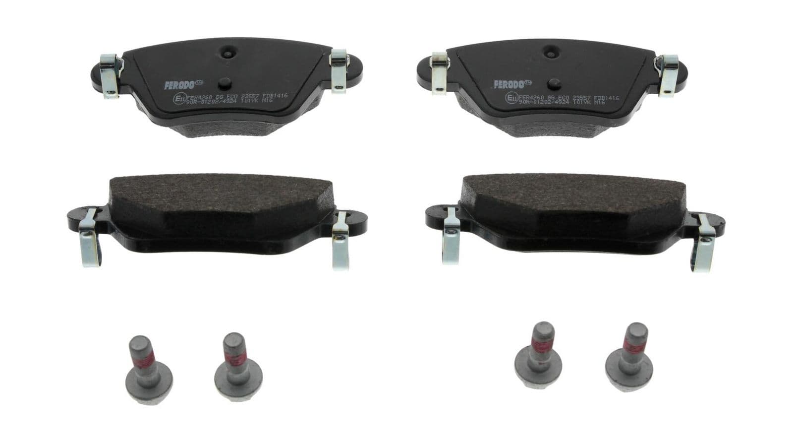 set placute frana,frana disc FERODO PREMIER ECO FRICTION FDB1416