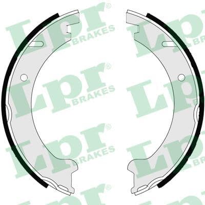 Set saboti frana, frana de mana LPR 07235