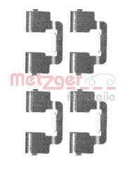 Set accesorii, placute frana METZGER 109-1733