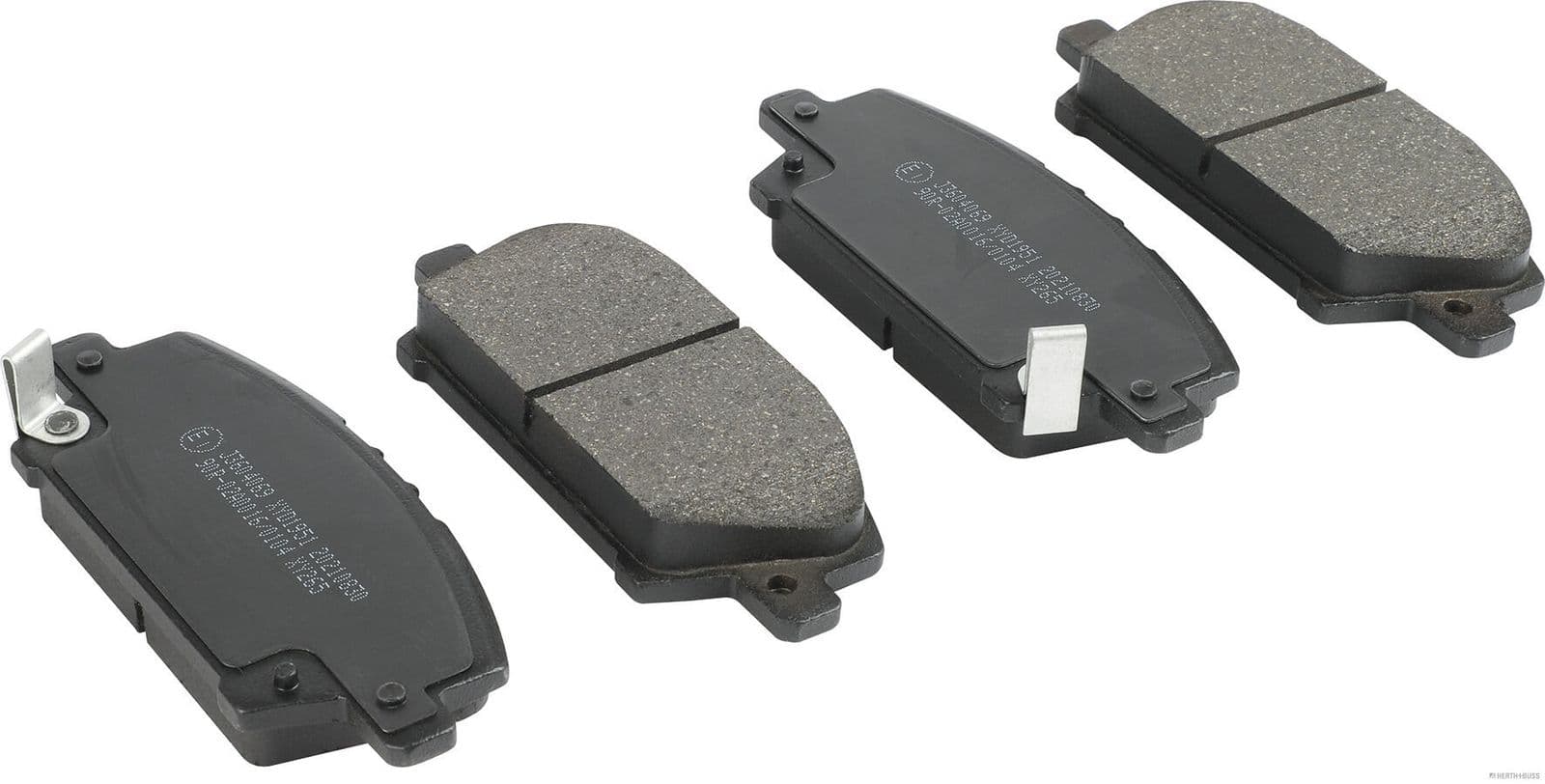 set placute frana,frana disc HERTH+BUSS JAKOPARTS J3604069
