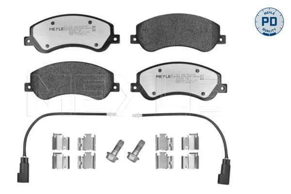 set placute frana,frana disc MEYLE -PD: Advanced performance and design. 025 244 8419/PD