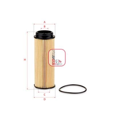 Filtru ulei SOFIMA S 5252 PE