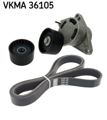 Set curea transmisie cu caneluri SKF VKMA 36105