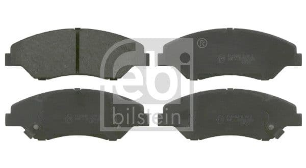set placute frana,frana disc FEBI BILSTEIN 16557
