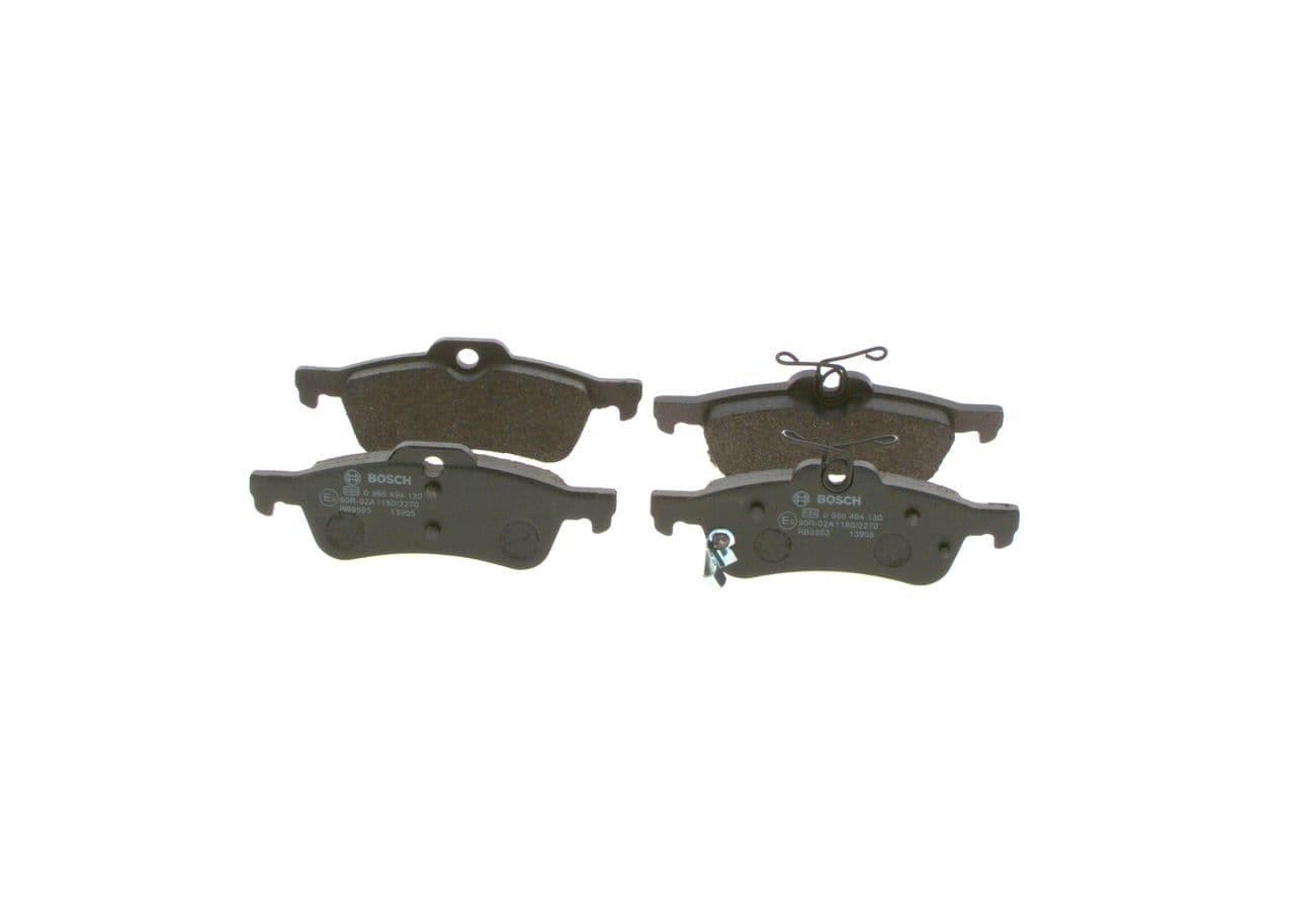 set placute frana,frana disc BOSCH 0 986 494 130