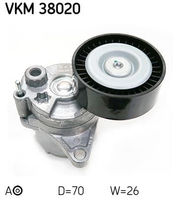 Intinzator curea, curea distributie SKF VKM 38020