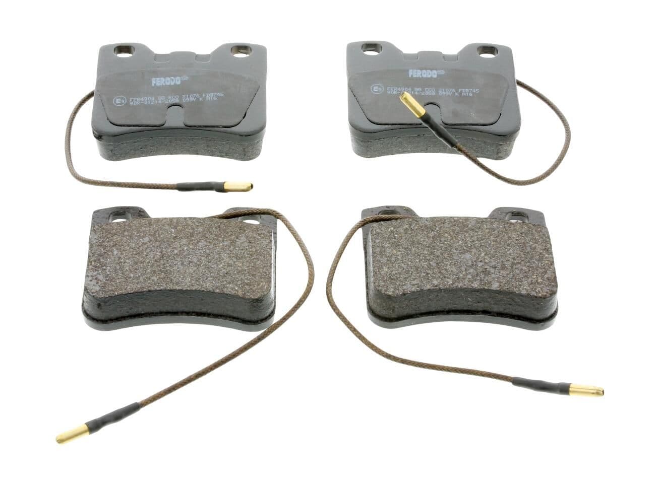 set placute frana,frana disc FERODO PREMIER ECO FRICTION FDB745