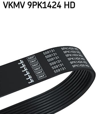 Curea transmisie cu caneluri SKF VKMV 9PK1424 HD