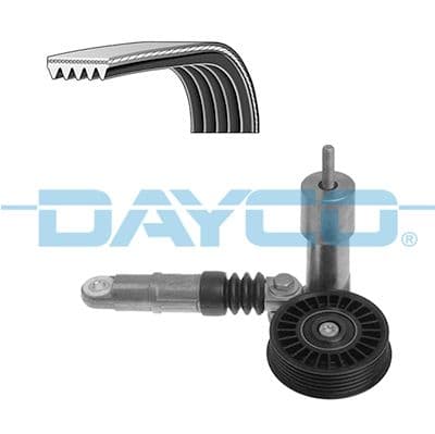 Set curea transmisie cu caneluri DAYCO KPV254