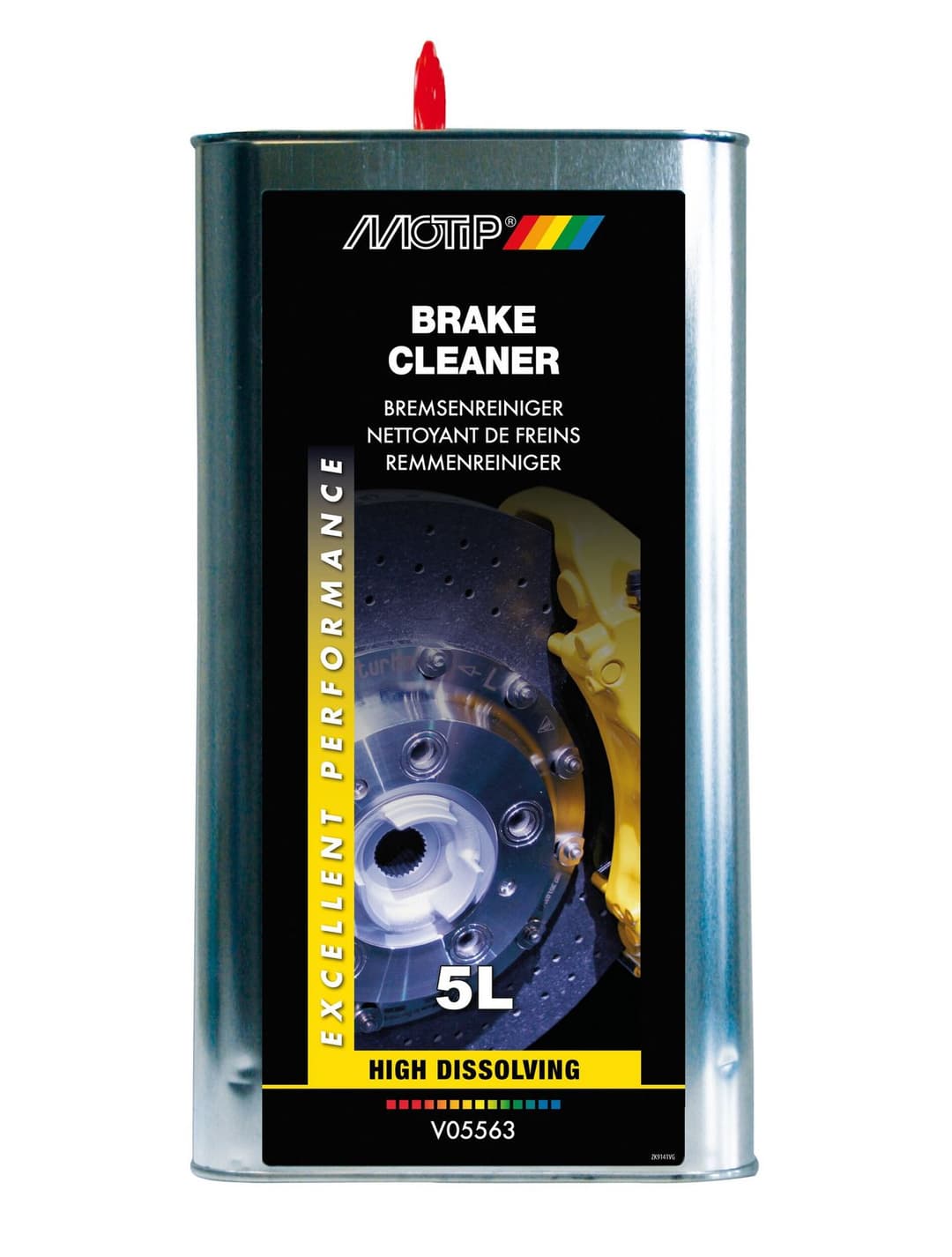 solutie de curatat frana/ambreiajul MOTIP Brake Cleaner 5 l V05563