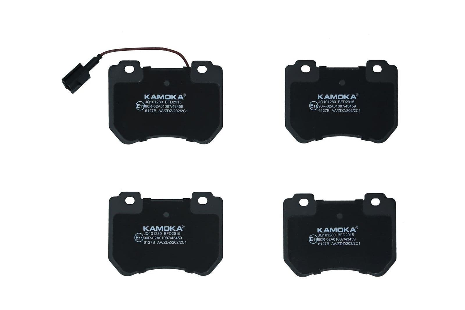 set placute frana,frana disc KAMOKA JQ101280