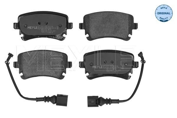 set placute frana,frana disc MEYLE -ORIGINAL: True to OE. 025 233 2617/W