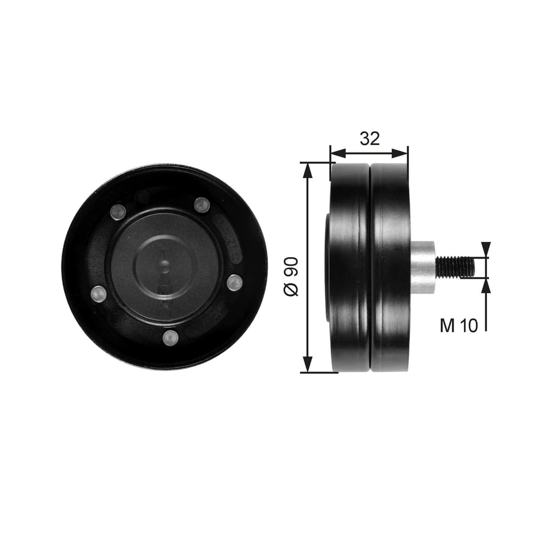 Rola ghidare/conducere, curea transmisie GATES FleetRunner™ T36187
