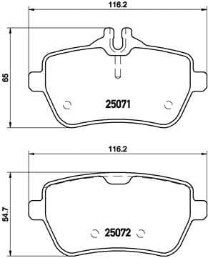 set placute frana,frana disc BREMBO PRIME LINE P 50 103