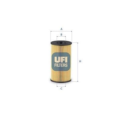 Filtru ulei UFI 25.267.00
