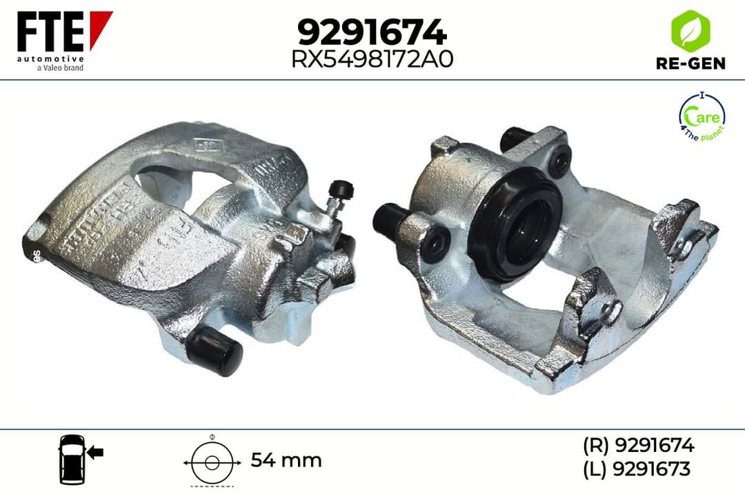 Etrier frana FTE 9291674