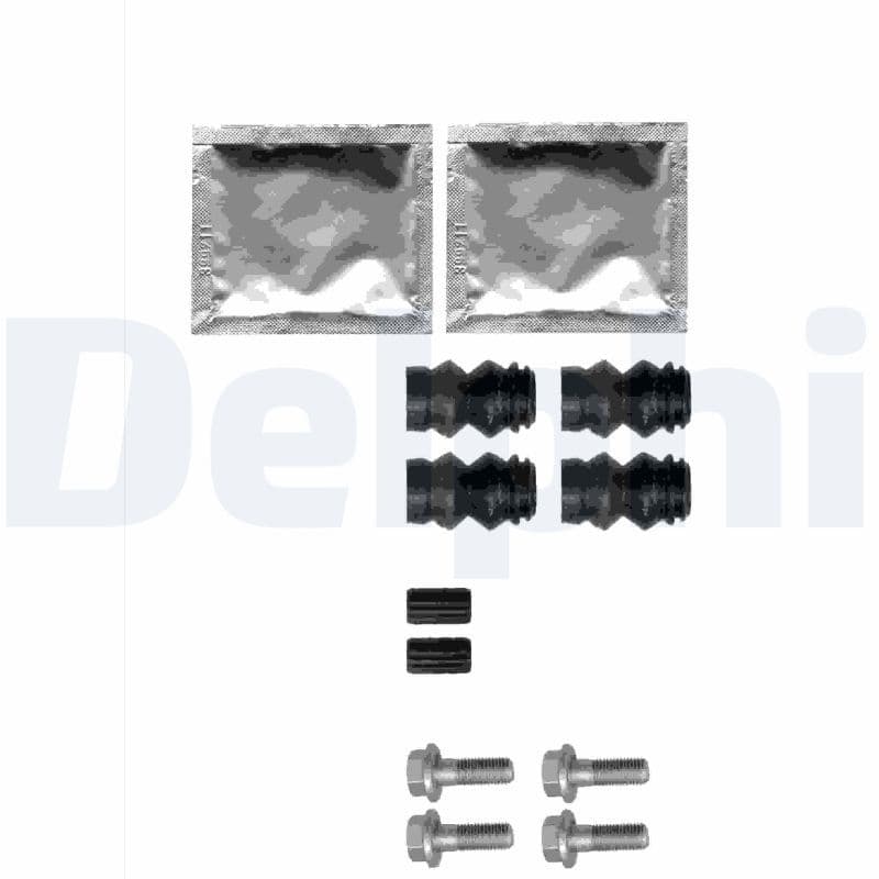 Set accesorii, placute frana DELPHI LX0358