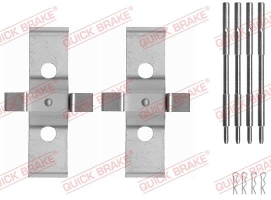 Set accesorii, placute frana QUICK BRAKE 109-1637