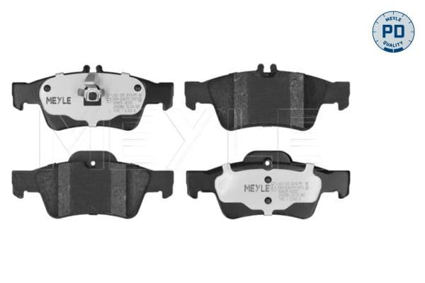 set placute frana,frana disc MEYLE -PD: Advanced performance and design. 025 233 3516/PD