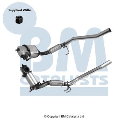 Filtru funingine/particule, sist.de esapament BM CATALYSTS BM11165H