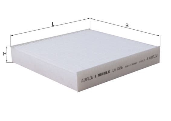 Filtru, aer habitaclu KNECHT LA 1566
