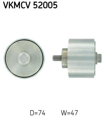 Rola ghidare/conducere, curea transmisie SKF VKMCV 52005