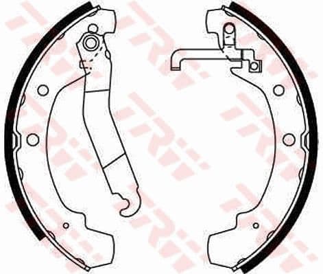 Set saboti frana TRW GS8511