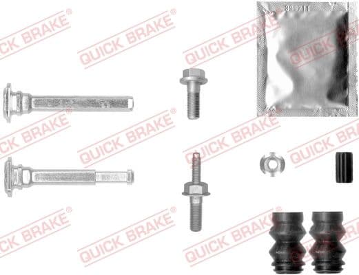 Set bucsi de ghidaj, etrier frana QUICK BRAKE 113-1414X