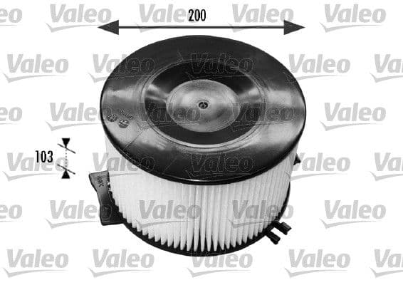 Filtru, aer habitaclu VALEO ESSENTIAL 698794