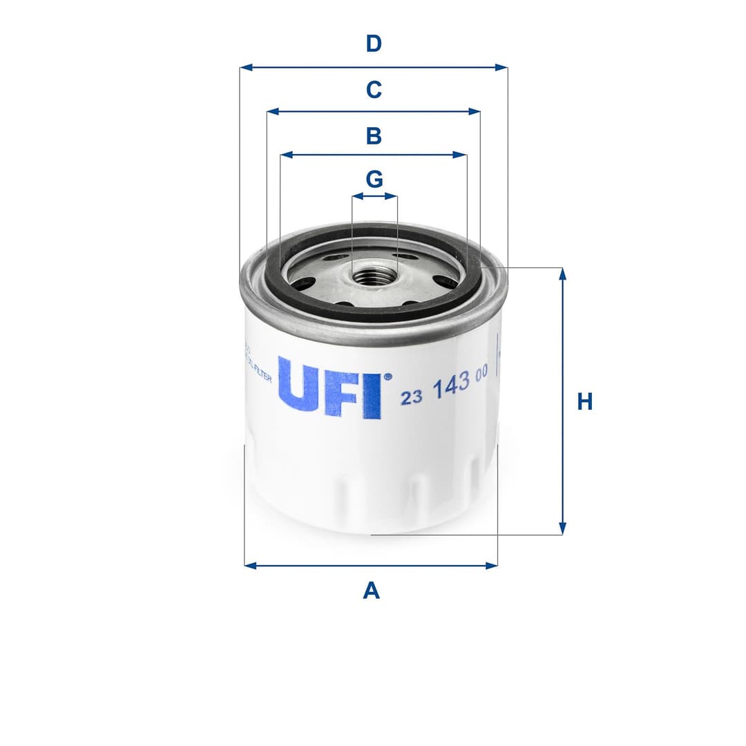 Filtru ulei UFI 23.143.00