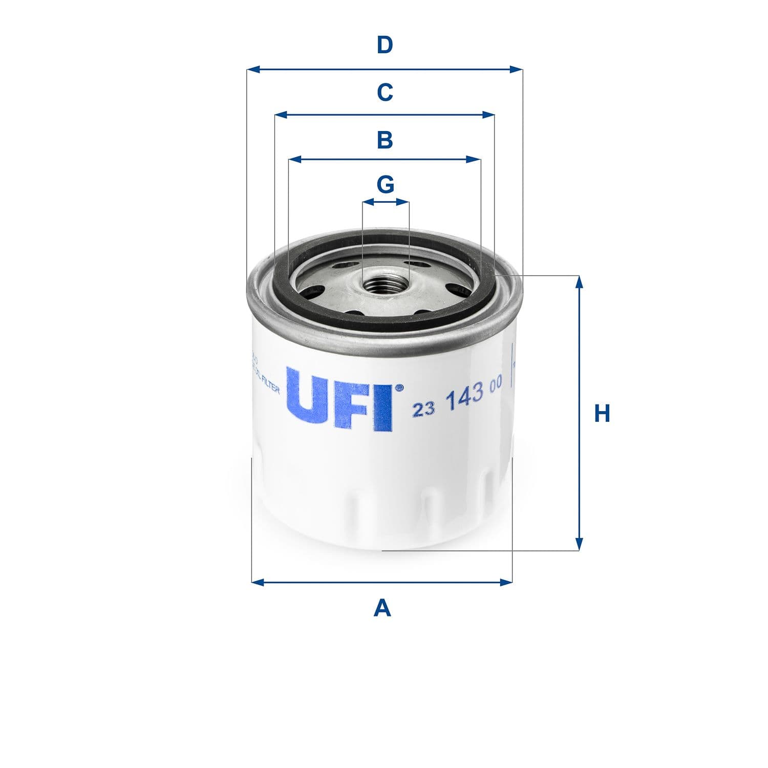Filtru ulei UFI 23.143.00
