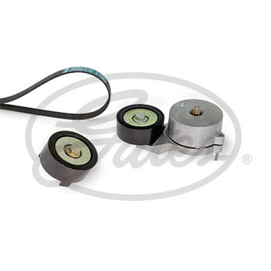 Set curea transmisie cu caneluri GATES FleetRunner™ Micro-V® K058PK2080HD