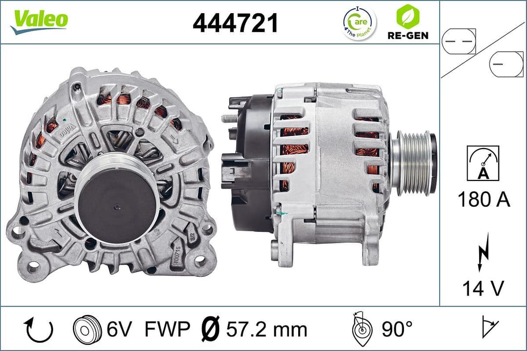 Generator / Alternator VALEO 444721