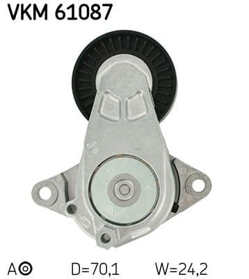 Intinzator curea, curea distributie SKF VKM 61087