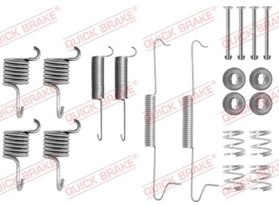 Set accesorii, sabot de frana QUICK BRAKE 105-0649