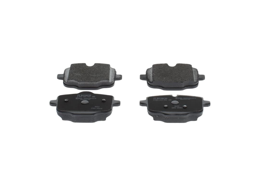 set placute frana,frana disc BOSCH 0 986 494 759
