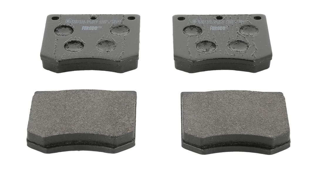 set placute frana,frana disc FERODO FDB167