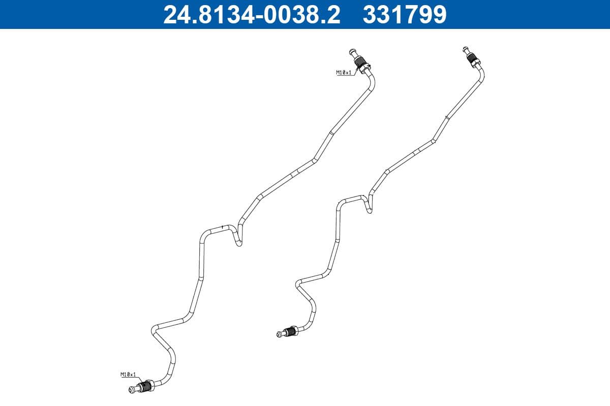 Conducte frana ATE 24.8134-0038.2